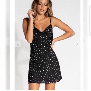 Dissh Polka dot mini dress